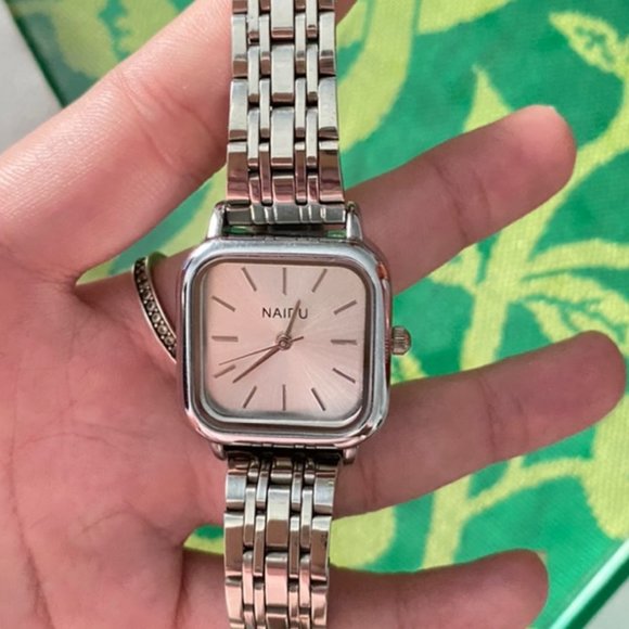 Accessories Genuine Cheap 26mm Square Face Womens Watch With Luxury